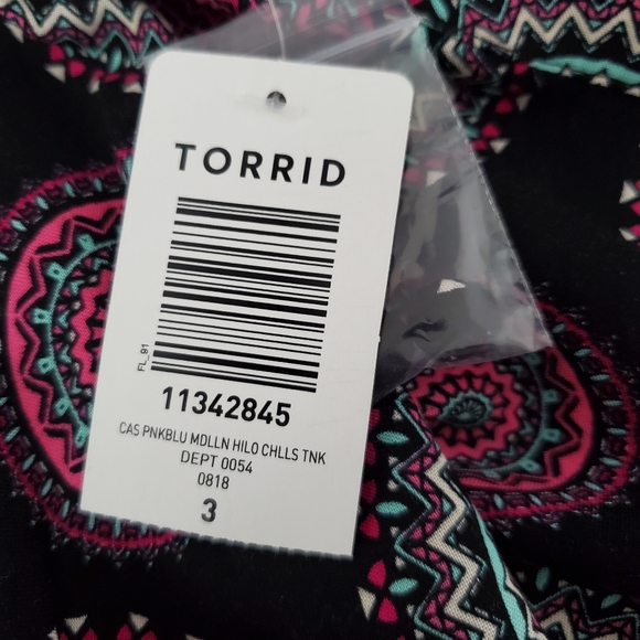 🆕️Torrid Medallion Challis Dress Size 3 - Picture 7 of 9